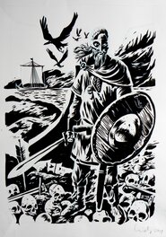 Erik Kriek - L'exilé - Original Illustration