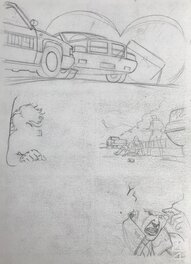 Croquis au verso Croquis au verso