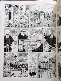 Planche publiée en noir et blanc dans le tirage de tête Planche publiée en noir et blanc dans le tirage de tête
