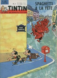 Couverture du Journal Tintin.