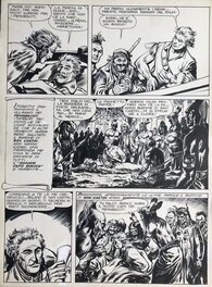 Edgardo Dell'Acqua - Il Robin Hood del nord-est pl 6 - Planche originale