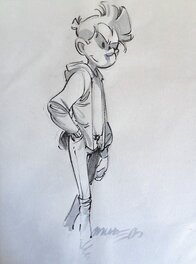 Jose Luis Munuera - Spirou - Illustration originale