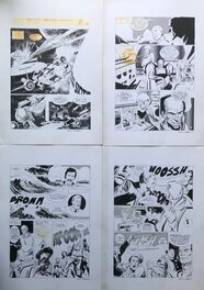Paolo Ongaro - Science fiction 4 planches - Comic Strip