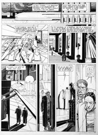 François Schuiten - La Fièvre d’Urbicande p13 - Planche originale