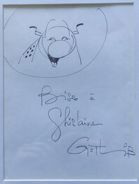 Dédicace originale - Gotlib