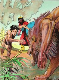 Couverture de Paolo Ongaro pour le n°146 de "Safari ".