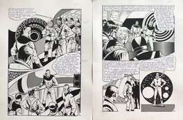 Alan Doyer - Anticipation - Départ pour l'avenir pl 194 & 195 - Comic Strip