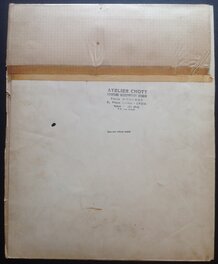 Le Dos de La Couverture du N°28 avec Tampon , Format : 25 X 33 Cm . Le Dos de La Couverture du N°28 avec Tampon , Format : 25 X 33 Cm .