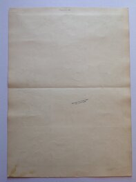 Le Dos de La Planche avec Petit Tampon Copyright , Format : 32,5 X 45 Cm .
