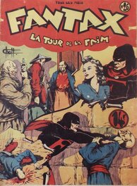 Chott pour Le Fantax 26 , BD Éo Récit Complet Éditions Pierre Mouchot Avril 1948 .