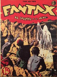 Chott pour Le Fantax 31 , BD Éo Récit Complet Éditions Pierre Mouchot Juillet 1948 .