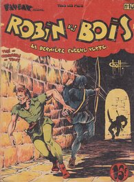 Chott pour Le Robin des Bois 10 , BD Éo Récit Complet Éditions Pierre Mouchot Octobre 1948 .