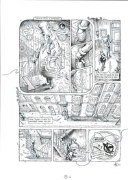 Benoît Dahan - Dans la tête de Sherlock Holmes Pl 14 - Planche originale