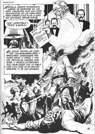 Bd Mexicaine - Angoulême 1984 - planche Rafael Gallur Bd Mexicaine - Angoulême 1984 - planche Rafael Gallur