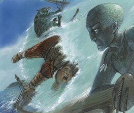 Massimiliano Frezzato - Massimilano Frezzato - MTG - High Seas - Illustration originale