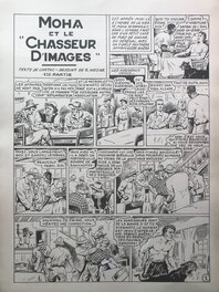 Gaston Niezab - Moha et le chasseur d'images pl 1 - Comic Strip