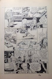 Robert Gigi - Gigi Scarlett Dream L'inconnu de Hong-Kong Planche Originale 3 - Album BD Scarlett Dream 3 Éo 1979 Dargaud - Planche originale