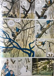 Planche parue dans Spirou Planche parue dans Spirou