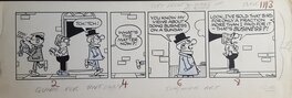 Reg Smythe - Reg Smythe  -  Andy Capp  , daily strip paru en juin 1980 - Œuvre originale