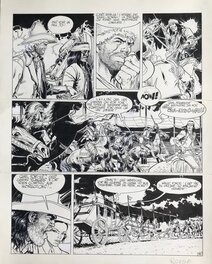 Michel Rouge - Comanche - La carnaval sauvage pl 35 - Comic Strip
