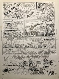 Cézard - Arthur le fantôme - Planche originale