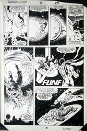 Bob Hall - Squadron Supreme (l'Escadron Suprême) #3, planche 29 - Planche originale