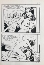 unknown - Serie Tabu n° 35 "Flic story" pl 32 - Planche originale