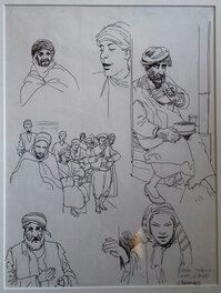 Jacques Ferrandez - Carnets d'Orient - Original Illustration