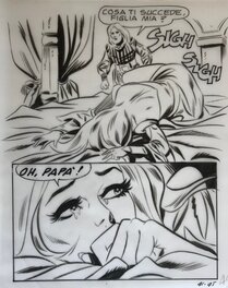 Leone Frollo - Blanche neige ep 41 pl 45 - Planche originale