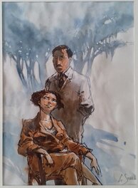 Guillaume Sorel - Les derniers jours de Stefan Zweig - Original Illustration