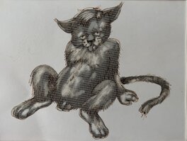 Original Illustration - Les Chats de Tania