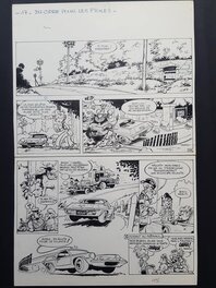 Planche originale - 1975 - Spirou - Du cidre pour les étoiles