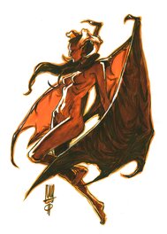 Roberto Ricci - Demon - Original Illustration