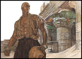 JLS - Doc SAVAGE - Illustration originale