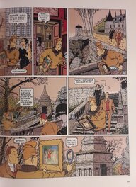 Dick Hérisson "le tombeau d'absalom" planche 47, Dargaud 1996.