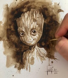 Baby Groot by Juapi