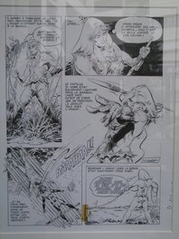 André Chéret - Rahan, Planche 4 de - Planche originale