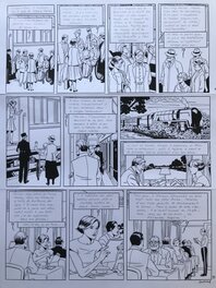 André Juillard - Blake et Mortimer - Planche originale