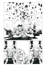 Paul Marshall - Judge Dredd Megazine 4.06 Judge Dredd - Who killed Jon Lenin? page 13 - Comic Strip