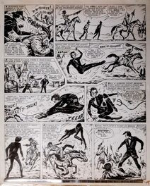 Francisco Solano Lopez - Valiant #10th June 1972 page 13 Janus Stark - Planche originale