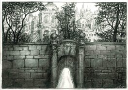 Nicolas De Crécy - Au-Delà des murs - Original Illustration