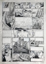 Guy Michel - Surcouf t2 le Tigre des mers pl 12 bis - Planche originale