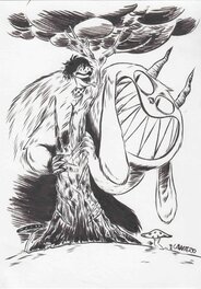 Jonatan Cantero - Monster - Illustration originale