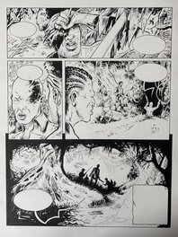 Afif Ben Hamida - Encrage - Libre - Planche originale