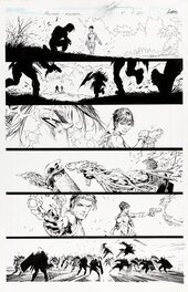 Marc Silvestri - Hunter-Killer T4 P21 - Planche originale