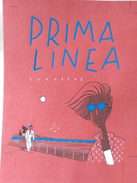 Philippe Dupuy - Publicité Prima Linéa - Original Illustration