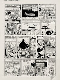 André Taymans - LEFRANC - Le Maitre de l’Atome - Planche originale