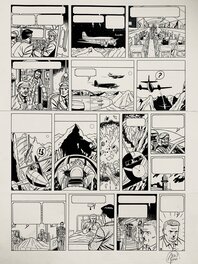Planche originale sans les phylactères Planche originale sans les phylactères