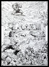 Planche originale - Mjöllnir T3 - Un monde sans Dieux