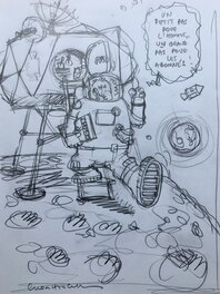 Dessin préparatoire Dessin préparatoire